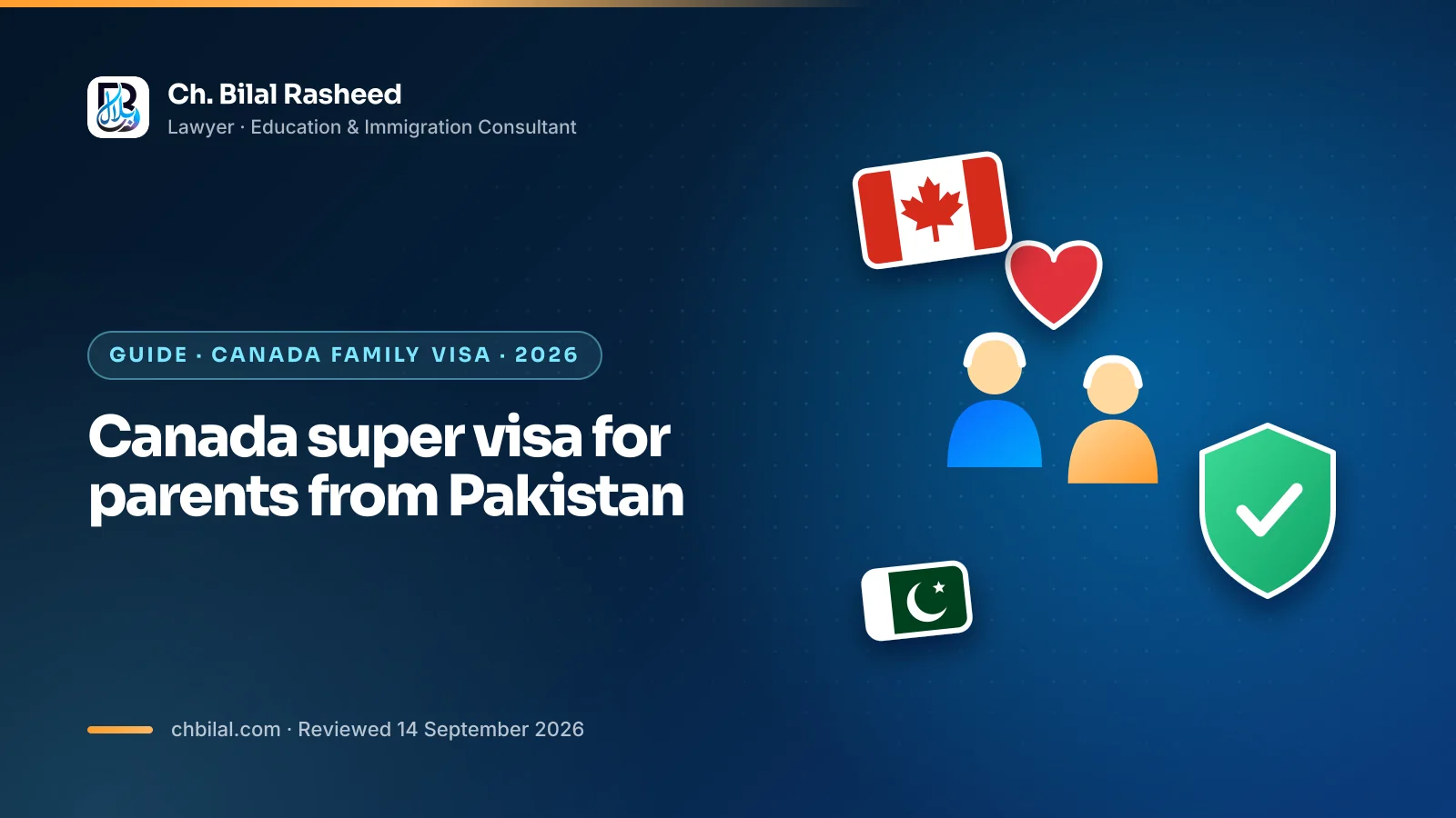 Canada parent and grandparent super visa explained for Pakistani families in 2026