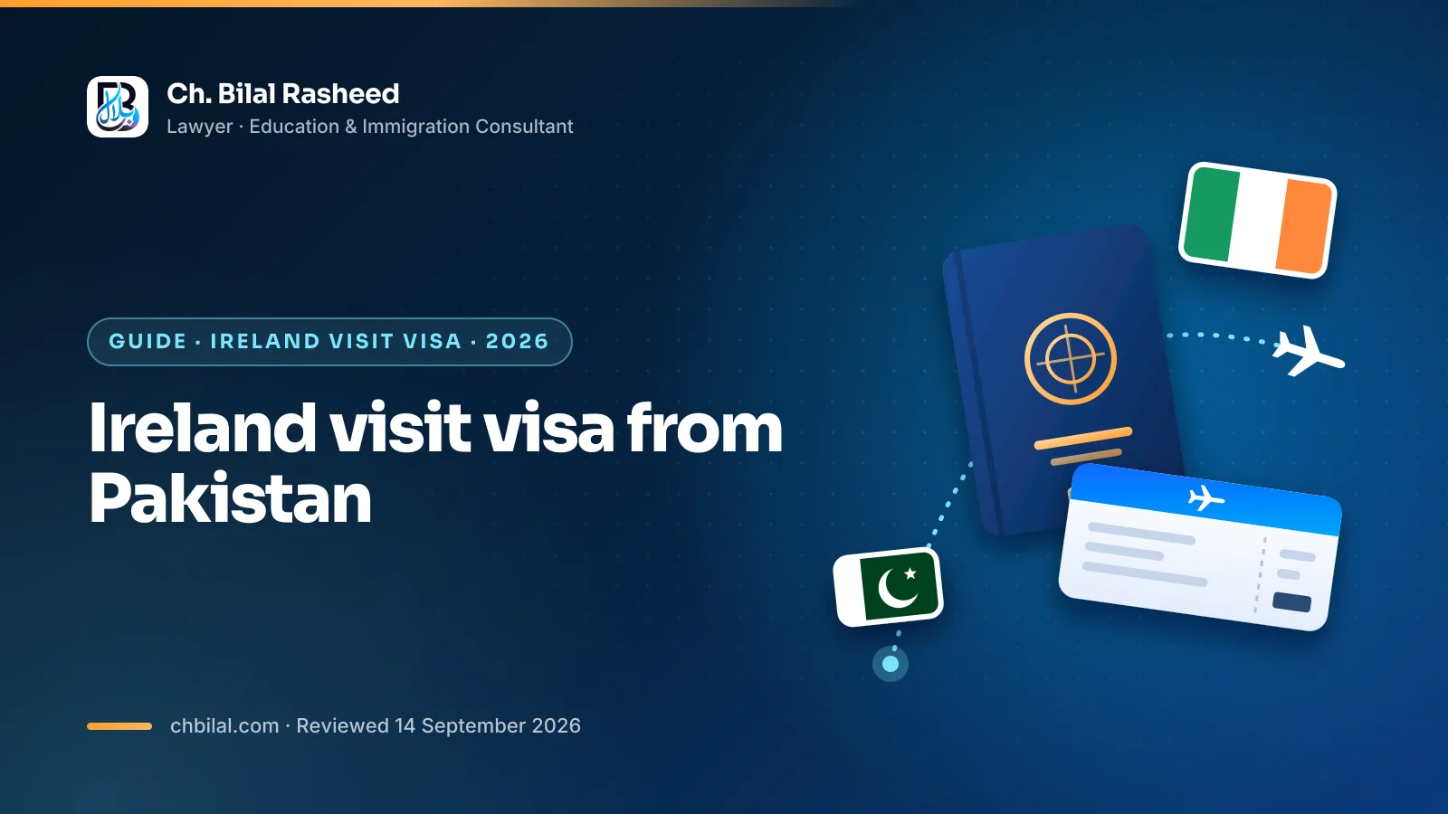 Ireland visit visa explained for Pakistani travellers in 2026